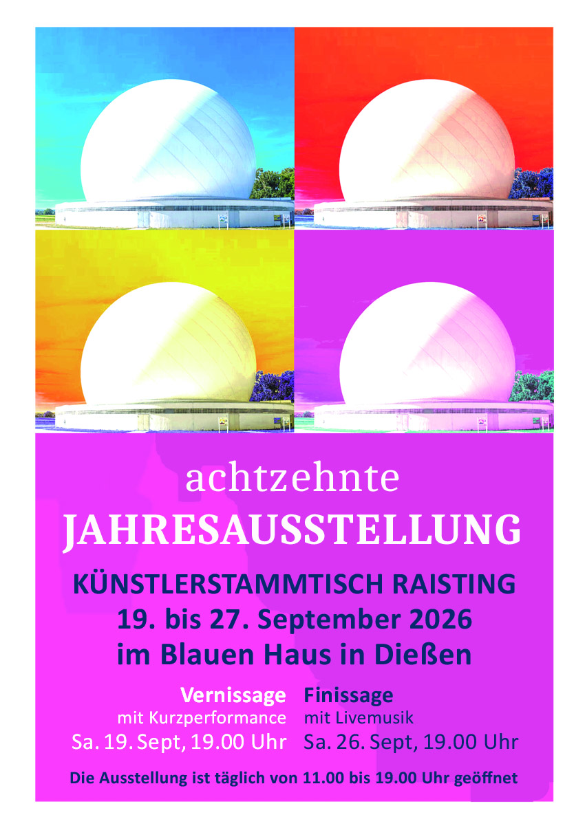 Ausstellungsplakat KSR 2026